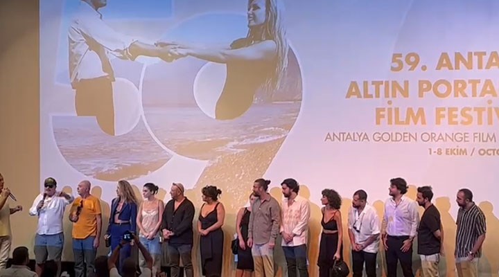 59. Antalya Altın Portakal Film Festivali'nde Mater ve Özerden için destek mesajı