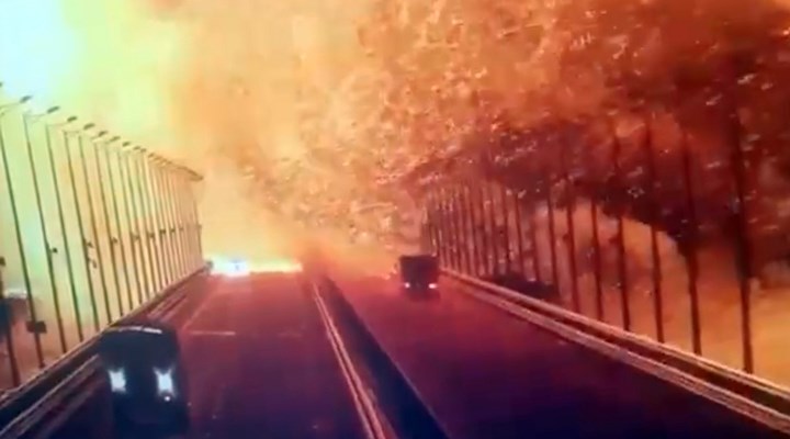 Ukrayna'dan Kerç Köprüsü'ndeki patlama hakkında açıklama