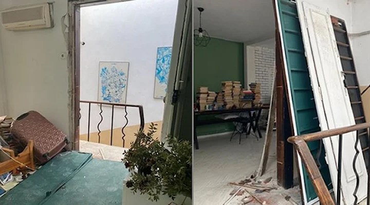 Polis, asılsız ihbar nedeniyle Sözcü muhabirinin evini bastı: Koçbaşıyla kapıyı kırdılar