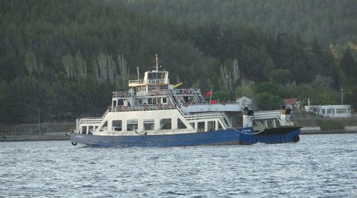 Kabatepe- Gökçeada feribot seferleri iptal edildi
