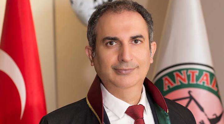 Antalya Baro Başkanlığına yeniden Hüseyin Geçilmez seçildi
