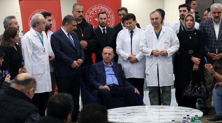 Erdoğan, yaralı madencileri ziyaret etti, ‘tane’ hesabıyla bilgi verdi