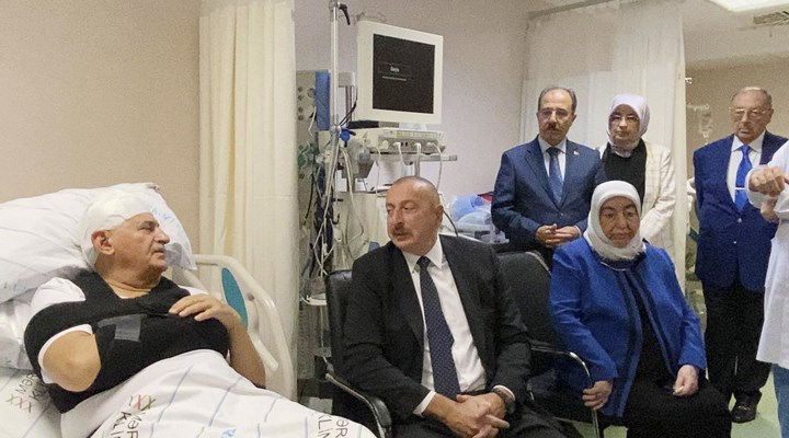 Azerbaycan'da trafik kazası geçiren Binali Yıldırım, Türkiye'ye getirildi