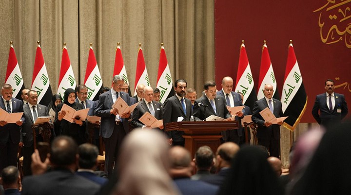 Irak'ta  Muhammed Şiya es-Sudani başkanlığındaki yeni hükümet güvenoyu aldı