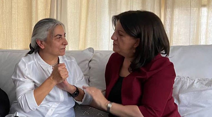 HDP Eş Genel Başkanı Buldan, Aysel Tuğluk'u ziyaret etti