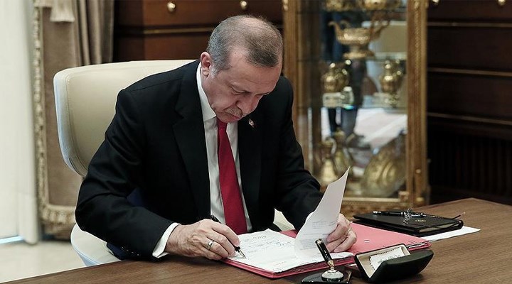 Erdoğan imzaladı: Atama ve görevden alma kararları Resmi Gazete'de