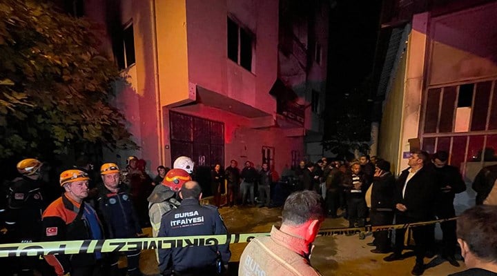 Bursa'da, 8'i çocuk 9 kişinin hayatını kaybettiği yangının çıkış nedeni belli oldu