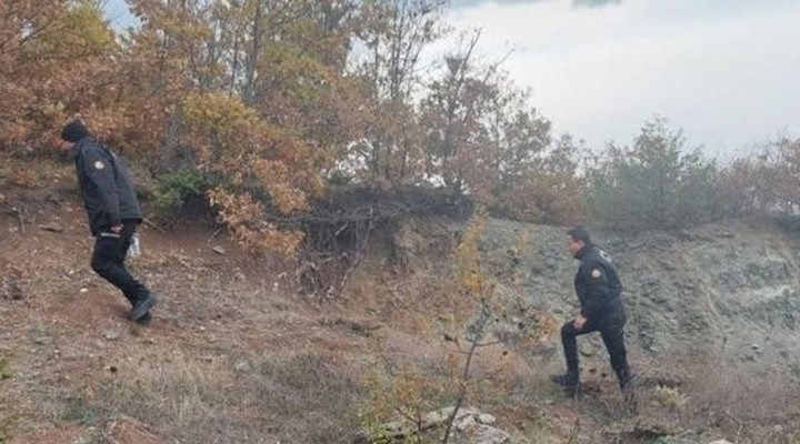 Ormanlık alanda bulunan cansız bedenin kayıp polis Tüzün'e ait olduğu ortaya çıktı