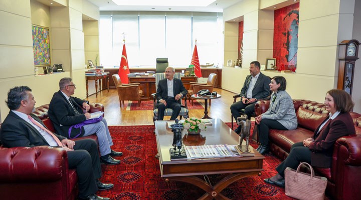 Kılıçdaroğlu, TTB heyeti ile görüştü