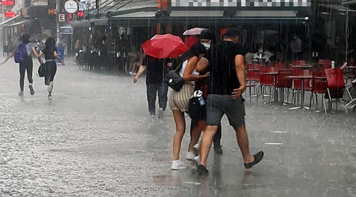 Meteoroloji'den İzmir'e yarın için kuvvetli sağanak uyarısı