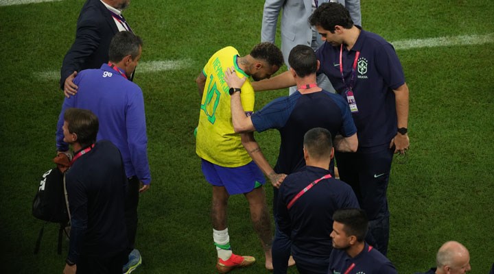 Brezilya'nın yıldız oyuncusu Neymar, İsviçre maçında oynayamayacak