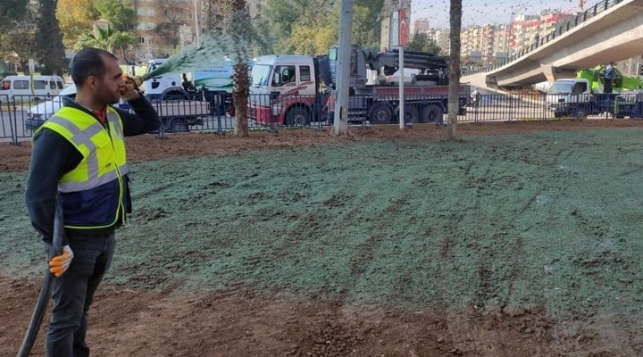 CHP'li Tanal: Erdoğan'ın Şanlıurfa'ya gelişi öncesi toprağı yeşile boyuyorlar, vizyona bak!