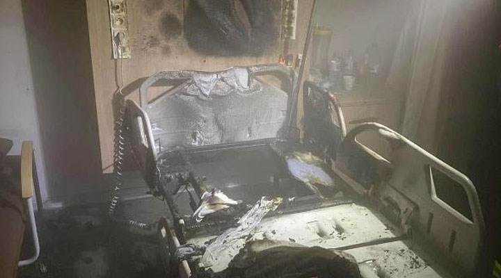 Kastamonu'da hastanede yangın: 8 kişi etkilendi
