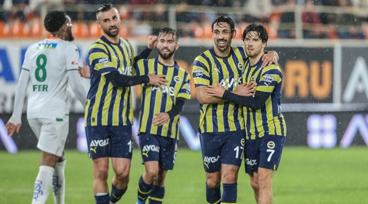 Fenerbahçe Alanya'da 4 golle kazandı