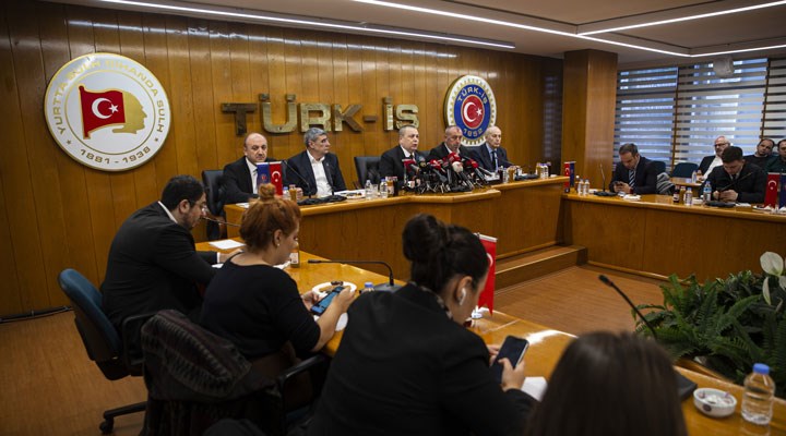 Türk-İş toplantısının sonuç bildirisi açıklandı: Asgari ücret mesajı