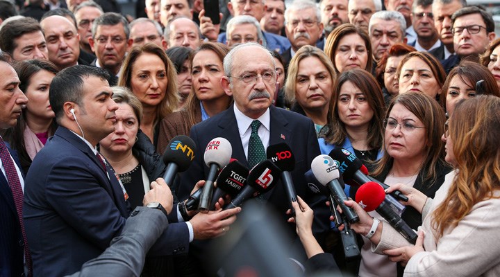 Kılıçdaroğlu ve CHP'li vekiller, istismara karşı harekete geçmeyen Adalet Bakanlığı'na yürüdü