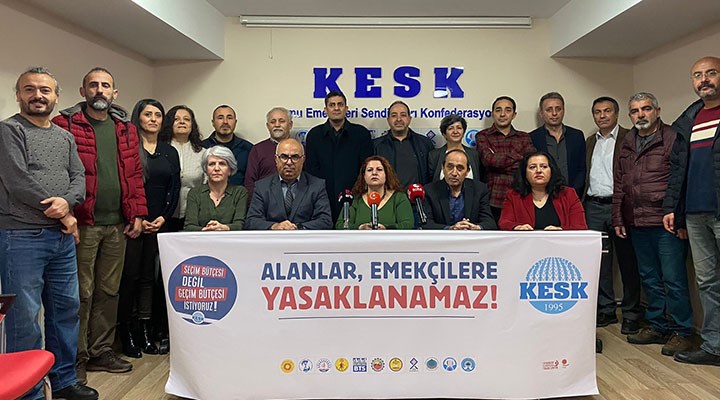Ankara Valiliği KESK'in Tandoğan mitingine izin vermedi: "Bu keyfi kararı kınıyoruz"