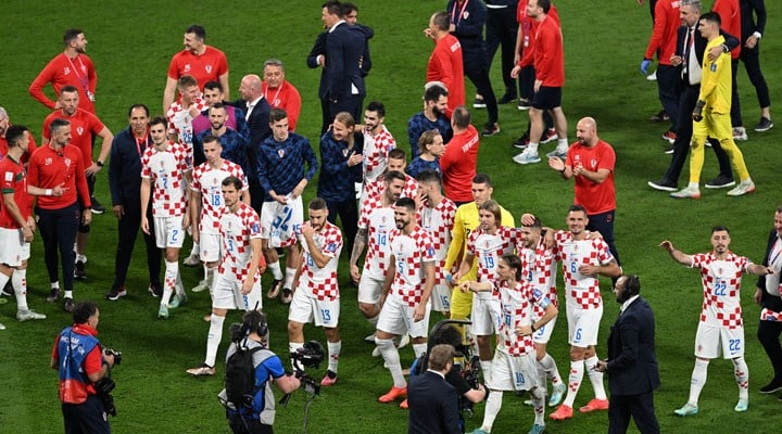 Fas'ı 2-1 mağlup eden Hırvatistan, dünya üçüncüsü oldu!