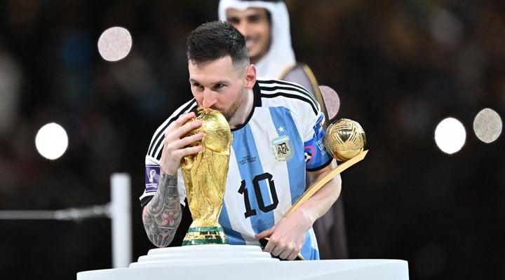 Messi'nin Instagram'daki Dünya Kupası fotoğrafı rekor kırdı