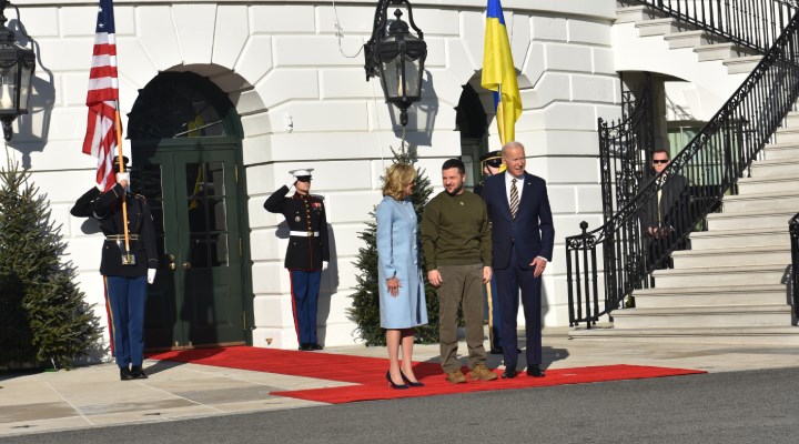 Biden ve Zelenski'den ortak açıklama: "Ukrayna'nın yanındayız"