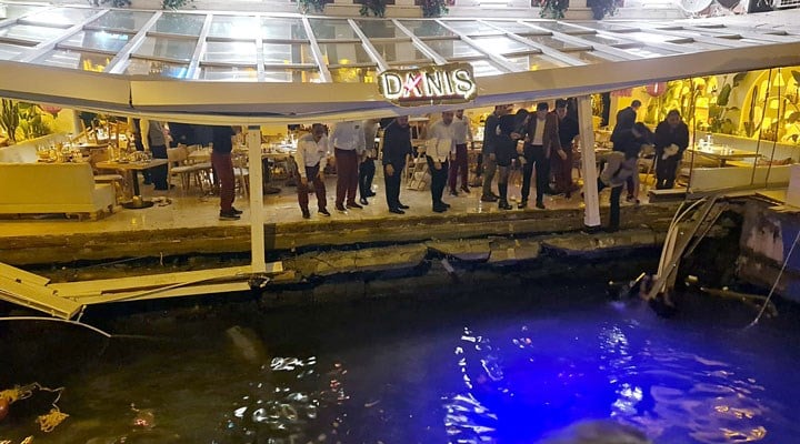 Bebek’te restoranın iskelesi çöktü, 4 kişi yaralandı: İBB iki kez mühürlemiş