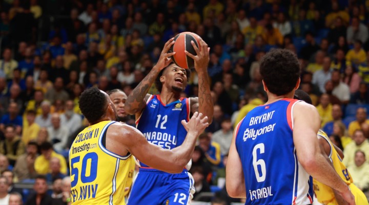 EuroLeague’de Anadolu Efes, Maccabi'ye deplasmanda kaybetti