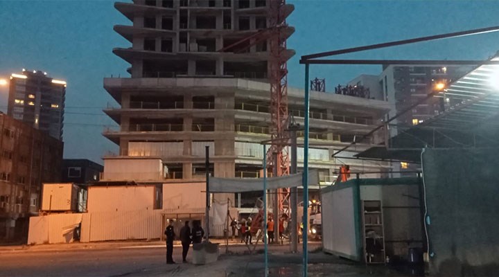 İzmir'de inşaat vinci devrildi! 4 işçi hayatını kaybetti