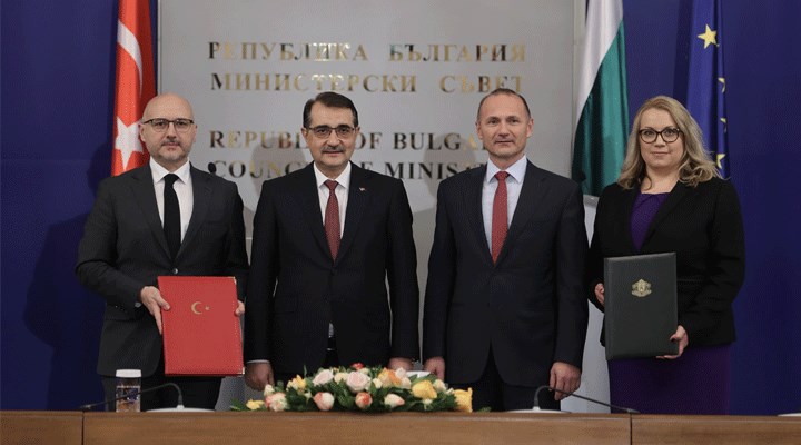 Türkiye ile Bulgaristan arasında doğalgaz transferi için anlaşma imzalandı