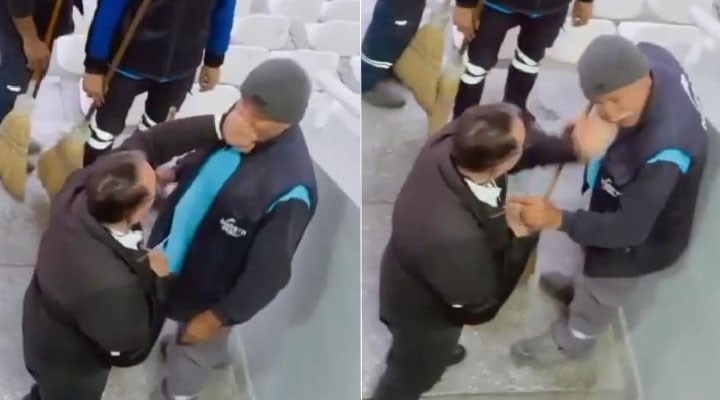 İzmir'de hipodromda temizlik görevlisine tokatlı saldırı!