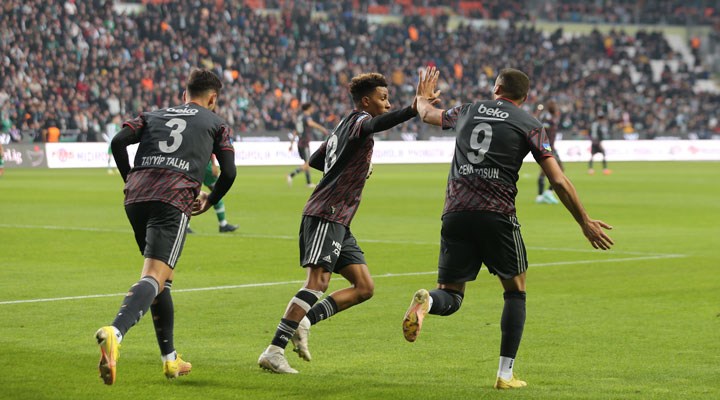 Beşiktaş, Konya deplasmanında son dakikada kazandı