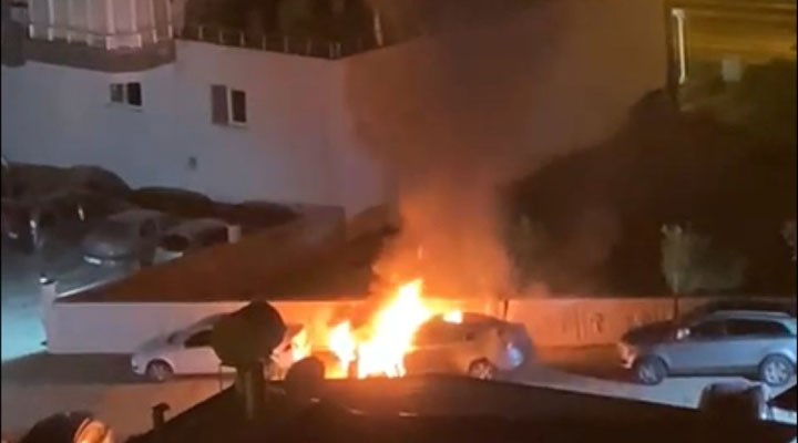 Mersin’de Anamur Ülkü Ocakları Başkanı’nın otomobili kundaklandı