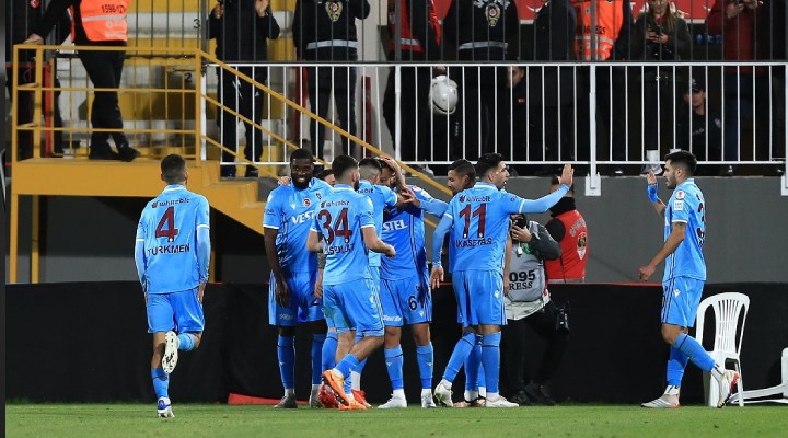 Trabzonspor çeyrek final biletini uzatmalarda aldı