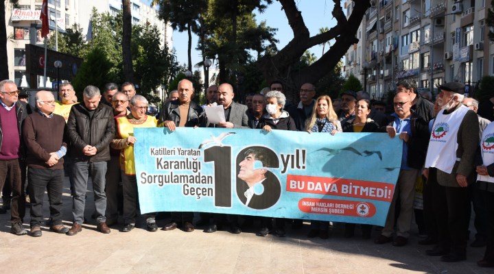 Hrant Dink Mersin'de anıldı