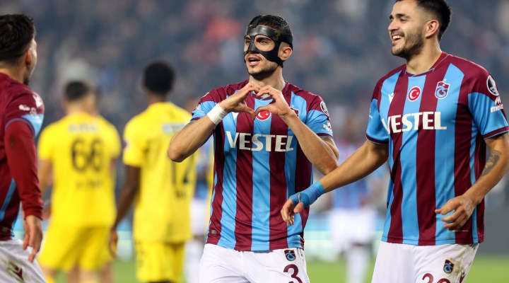 Trabzonspor evinde kaybetmiyor: 4 gol, 3 puan