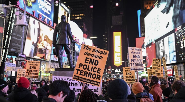 ABD'de, polis şiddeti sonucu ölen Tyre Nichols için protesto düzenlendi