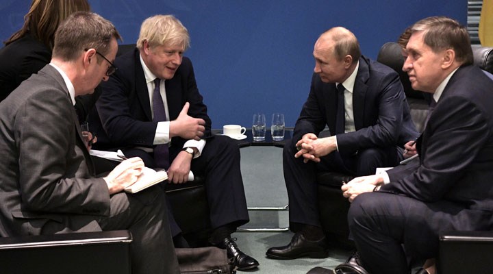 Boris Johnson: Putin beni tehdit etti