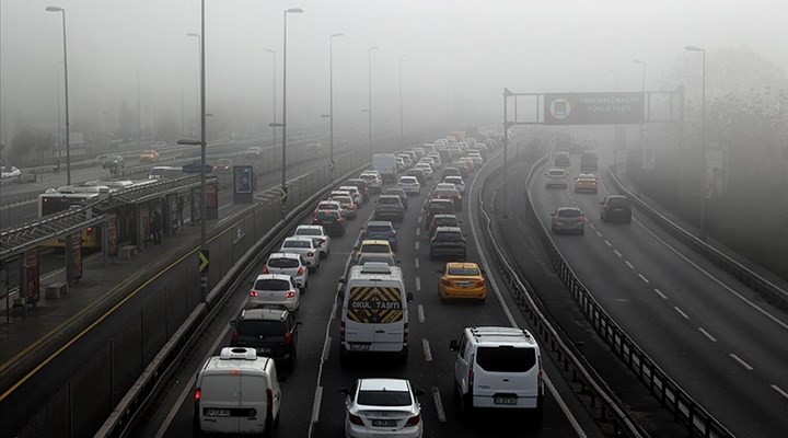 İstanbul'da hava kirliliği geçen yıl yüzde 9 arttı