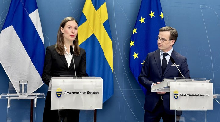 Finlandiya ve İsveç'ten ortak açıklama: NATO'ya birlikte katılmamız tüm ittifakın çıkarına