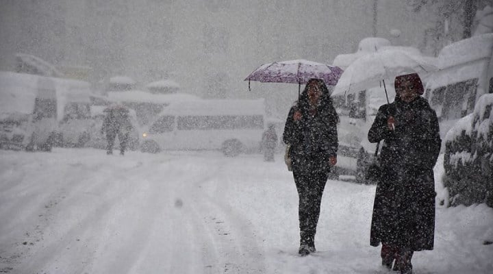 Türkiye'nin güneydoğusundaki bazı iller için kuvvetli kar yağışı uyarısı
