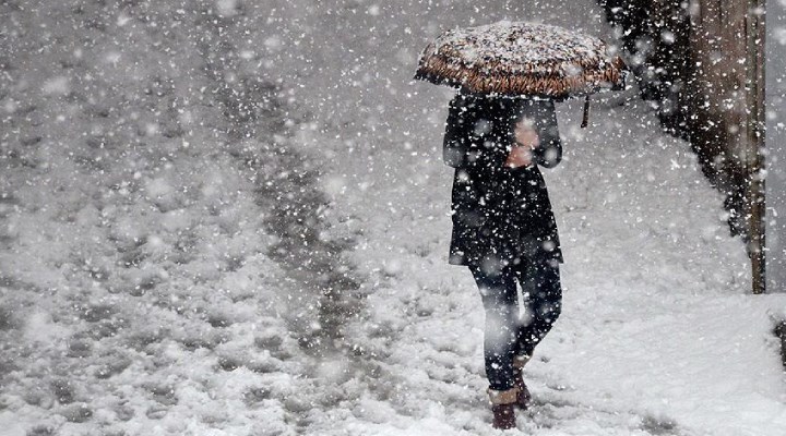 Meteoroloji'den kuvvetli kar yağış uyarısı