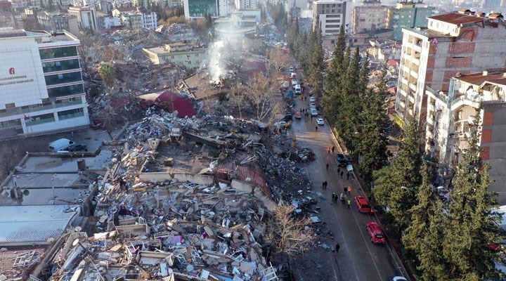 Kahramanmaraş, Hatay ve Adıyaman... Deprem sonrası büyük yıkım havadan  görüntülendi
