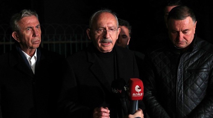 Kılıçdaroğlu: Yaşananlara siyaset üstü bakmayı, iktidarla hizalanmayı reddediyorum!
