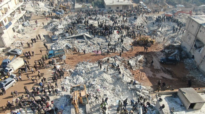 Kahramanmaraş depremlerinin vurduğu Suriye'de can kaybı 3 bin 688'e ulaştı