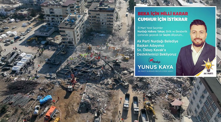 Onlarca yurttaşın öldüğü apartmanların müteahhidi, AKP'li meclis üyesi çıktı: İmar komisyonunda görev alıyormuş!