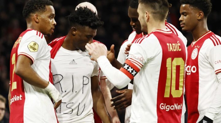 Ajaxlı oyuncu golünü attı, depremde hayatını kaybeden Atsu'yu andı