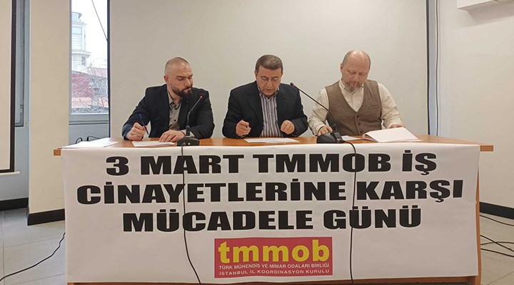 TMMOB İstanbul İl Koordinasyon Kurulu: Yılmadan mücadele edeceğiz