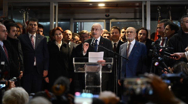 Millet İttifakı toplantısı sonuçlandı: Kılıçdaroğlu resmen cumhurbaşkanı adayı