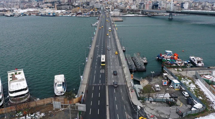 Atatürk ve Yeni Galata köprüleri bu gece araç ve yaya trafiğine kapatılacak