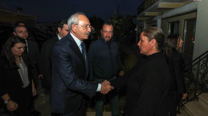 Kemal Kılıçdaroğlu ve eşi Selvi Kılıçdaroğlu, Isias Otel’de hayatını kaybeden öğrencilerin ailelerini ziyaret etti