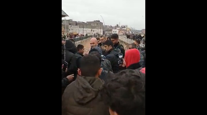 Süleyman Soylu, Şanlıurfa'da protesto edildi